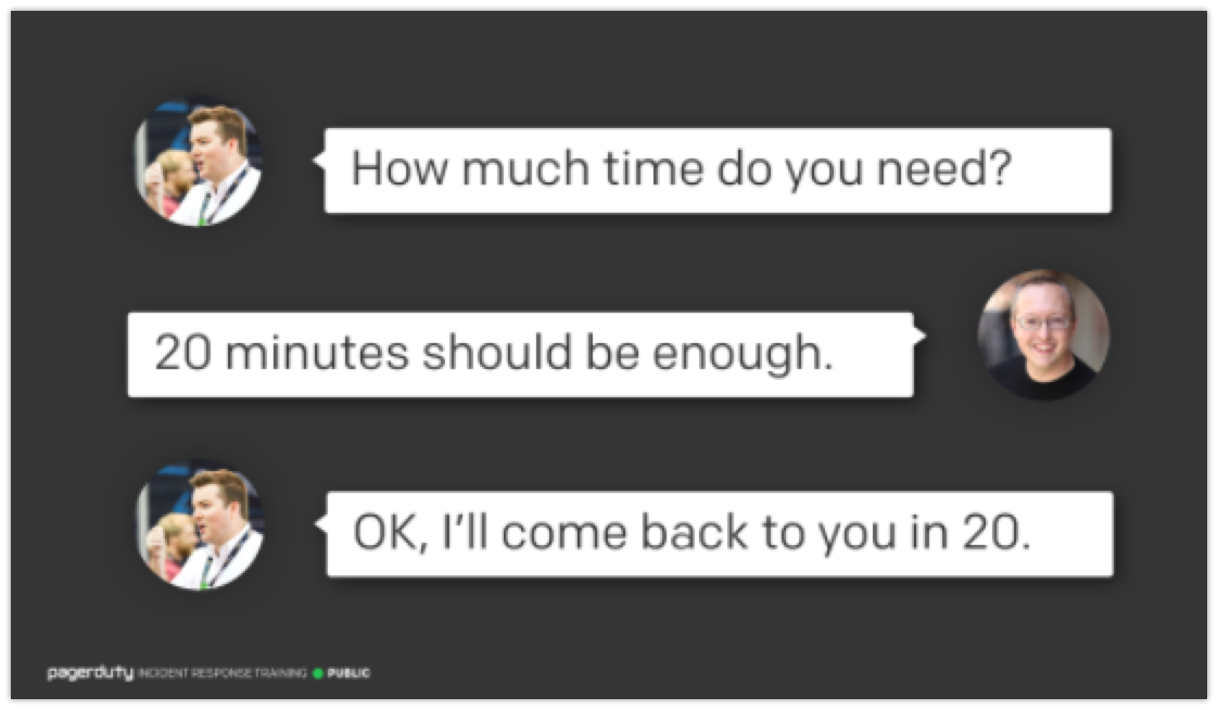 time ask