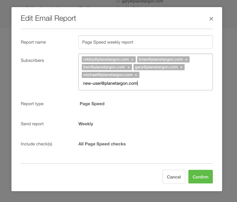 pingdom uptime dashboard